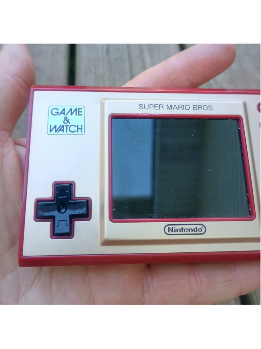 Nintendo Game & Watch Super Mario Bros Electronic Handheld Game Tested Working
